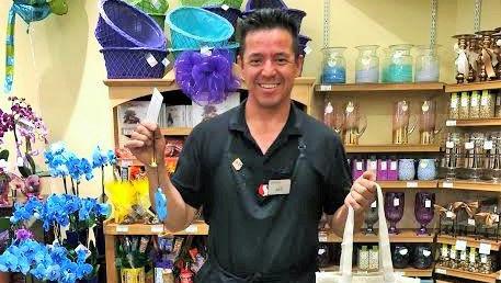 Grocery store clerk is belled for kind way with customers
